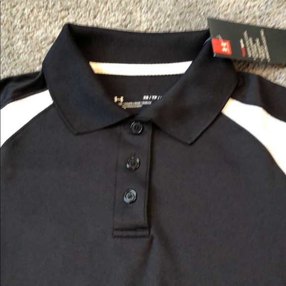 NWT Women’s Under Armour Color Block Polo Shirt - Picture 8 of 13
